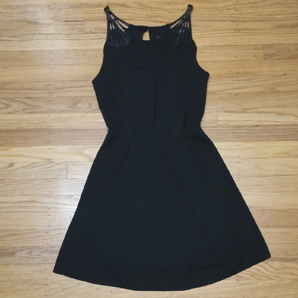 Brand New Supertrash Black Sleeveless Mini Dress